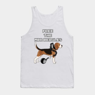 Free the MBR Beagles - Stop Animal Testing Tank Top